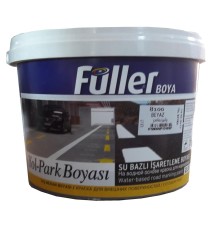 Füller Beyaz Yol Çizgi Boyası 2,5 Litre Su Bazlı