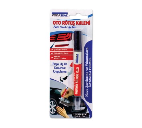 Vodaseal Oto Rötuş Kalemi Metalik Siyah 5 ml Vodaseal Oto Rötuş Kalemi Metalik Siyah 5 ml