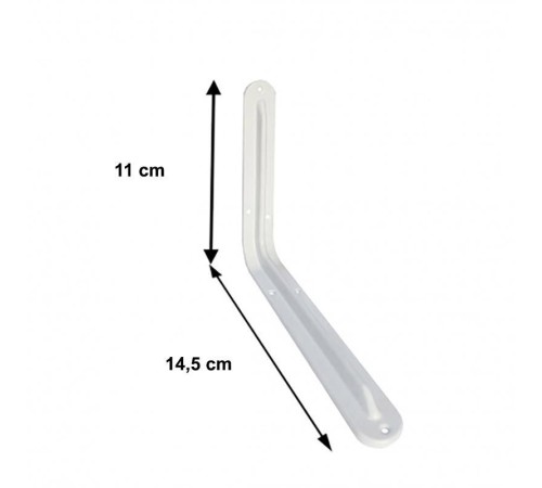 Raf Altı 5x6 mm Beyaz Raf Altı 5x6 mm Beyaz