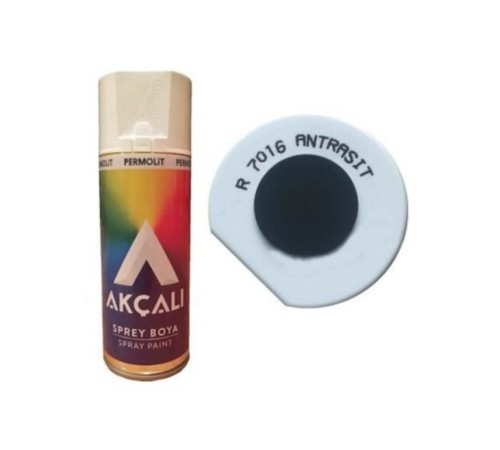 Akçalı Sprey Boya 400 ml 7016 Antrasit Akçalı Sprey Boya 400 ml 7016 Antrasit
