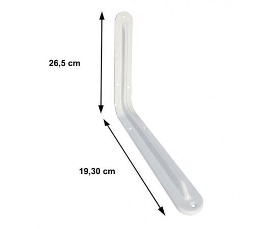 Raf Altı 8x10 mm Beyaz Raf Altı 8x10 mm Beyaz