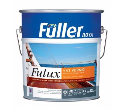 Füller Fulux Yat Verniği 2,5 Litre Şeffaf