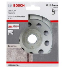 Bosch Standart Seri Beton İçin Elmas Çanak Disk 115 mm