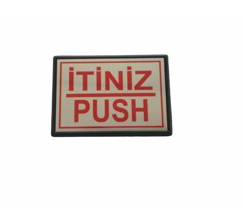 Cemax Yönlendirme Büyük İtiniz (Push) 13X8,5 cm