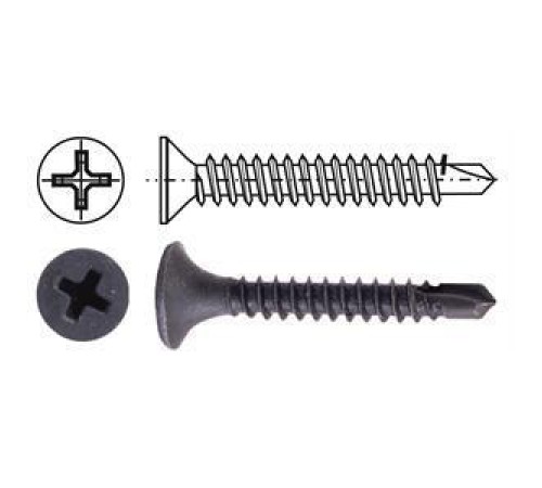 Meridyen 3,5x25 Matkap Uçlu Alçıpan Vidası 1000 Adet