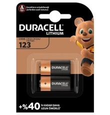 Duracell 123A 3 Volt Lityum Pil 2 Adet