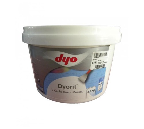 Dyorit İç Cephe Macunu 4,5 Kg Beyaz Dyorit İç Cephe Macunu 4,5 Kg Beyaz