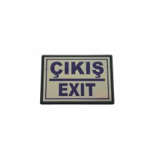 Cemax Yönlendirme Küçük Çıkış (Exit) 10X7 cm