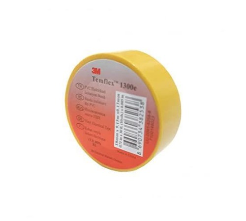 3m Temflex Sarı İzole Elektrik Bant 18 mm 3m Temflex Sarı İzole Elektrik Bant 18 mm
