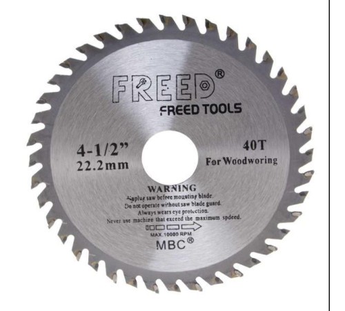 Freed ASM-20 115 mm Ahsap Kesici Elmas Testere 40 Diş Freed ASM-20 115 mm Ahsap Kesici Elmas Testere 40 Diş