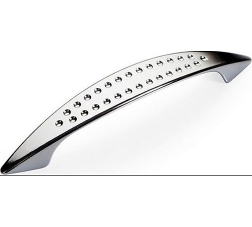 Noktalı Dolap Çekmece Kulpu 96 mm Krom Noktalı Dolap Çekmece Kulpu 96 mm Krom