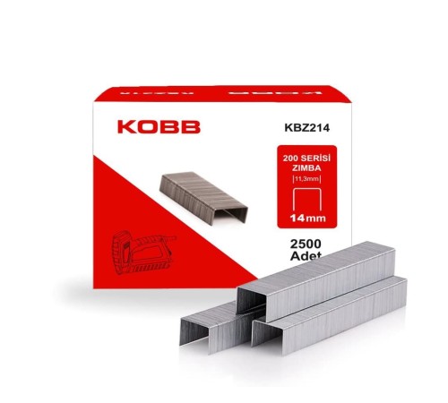 Kobb KBZ214 14 mm 2500 Adet Zımba Teli Kobb KBZ214 14 mm 2500 Adet Zımba Teli