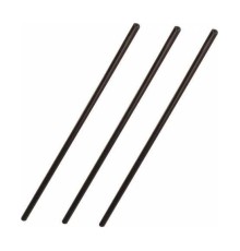 Mum Sıcak Silikon Siyah 6,2 mm  30 Cm 3 Adet