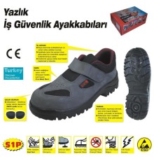 414 YAZLIK S1 42 No Çelik Burunlu Ayakkabı
