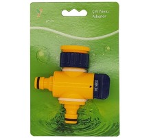 Daye DY8906 Çift Çıkışlı Musluk Aparatı