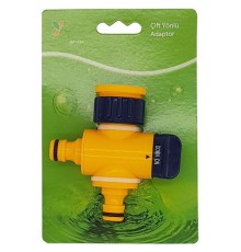Daye DY8906 Çift Çıkışlı Musluk Aparatı