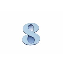 Cemax Villa Boy 7 Rakamı 8,5 cm Yapışkanlı