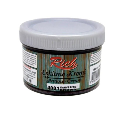 Rich Eskitme Kremi 4001 Kahverengi 150 cc Antique Cream