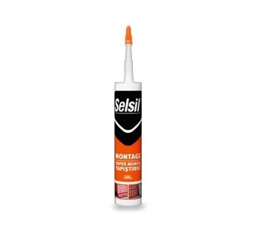 Selsil Süper Montaj Yapıştırıcı 300 ml Selsil Süper Montaj Yapıştırıcı 300 ml