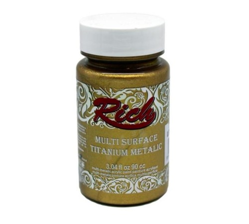 Rich Multi Surface Titanium 2524 Antik Altın Metalik 200 cc