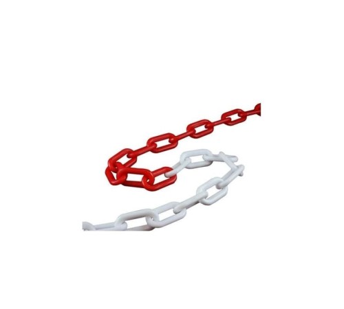 Plastik Zincir Kırmızı Beyaz ( 5 Metre) Plastik Zincir Kırmızı Beyaz ( 5 Metre)