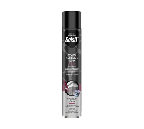 Selsil Mantolama Yapıştırıcı Köpük 850 gr Selsil Mantolama Yapıştırıcı Köpük 850 gr