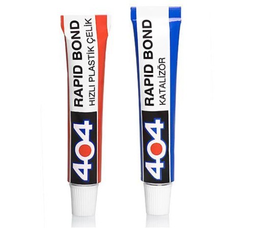 404 Rapid Epoksi Plastik Çelik Yapıştırıcı 16 Gr