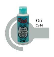 Rich Multi Surface 2244 Gri Akrilik Boya 120 cc