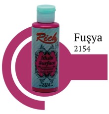 Rich Multi Surface 2154 Fuşya Akrilik Boya 120 cc