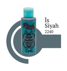 Rich Multi Surface 2240 İs Siyahı Akrilik Boya 120 cc