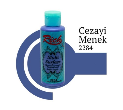 Rich Multi Surface 2284 Cezayir Menekşesi Akrilik Boya 120 cc Rich Multi Surface 2284 Cezayir Menekşesi Akrilik Boya 120 cc