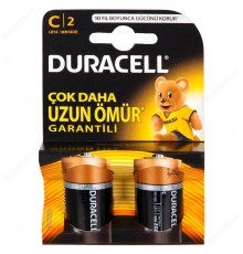 Duracell Alkalin C Orta Boy Pil 2'li Paket