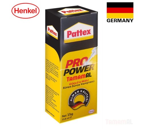 Pattex Pro Power Süper Yapıştırıcı 15 Gr Pattex Pro Power Süper Yapıştırıcı 15 Gr