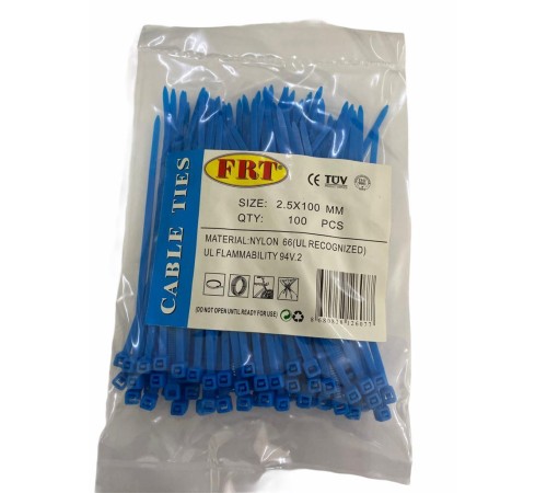 FRT Mavi 2,5x100 Kablo Bağı