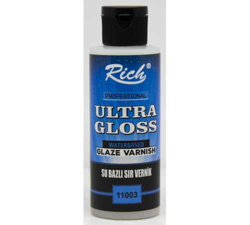 Rich Ultra Gloss Su Bazlı Sır Vernik 120 cc Rich Ultra Gloss Su Bazlı Sır Vernik 120 cc