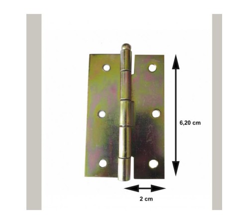 Yaprak Menteşe 2,5 cm Yaprak Menteşe 2,5 cm
