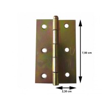 Yaprak Menteşe 3 cm