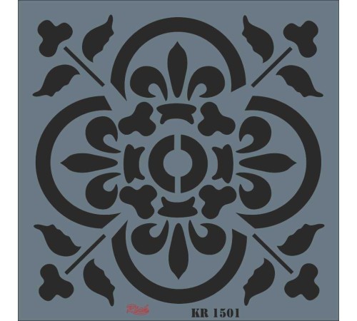 Rich KR 1501 Fayans Stencil 30X30 cm