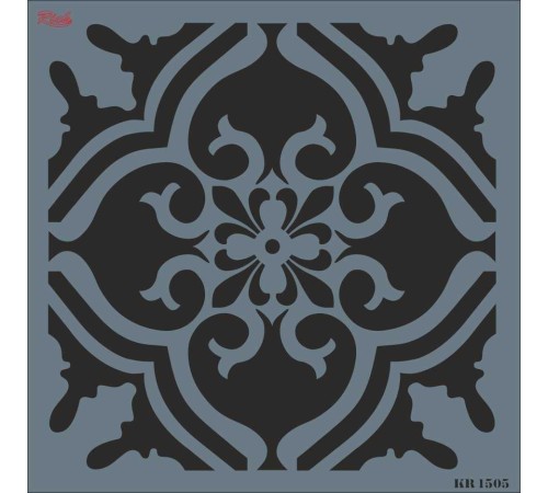 Rich KR 1505 Fayans Stencil 30X30 cm