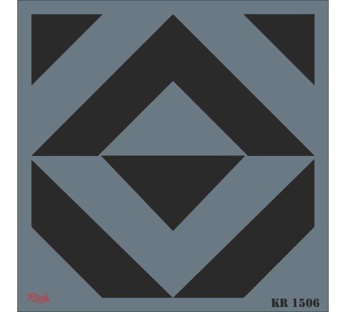 Rich KR 1506 Fayans Stencil 30X30 cm Rich KR 1506 Fayans Stencil 30X30 cm
