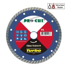 Procut AB 230 mm Turbo Kanallı Elmas Testere