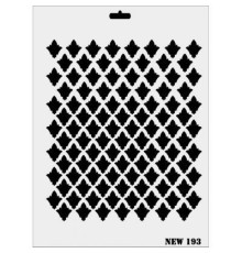 Rich New Seri N-193 Stencil 35x25 cm