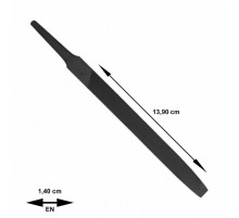 Esaş Regular Eğe No: 7 - 1,40x13,90 cm