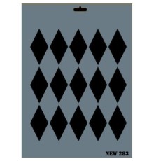 Rich New Seri N-283 Stencil 35x25 cm