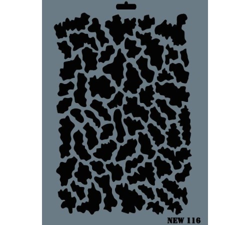 Rich New Seri N-116 Stencil 35x25 cm Rich New Seri N-116 Stencil 35x25 cm