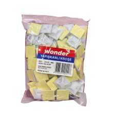 Wonder 25X25 Yapışkan Kroşe (100 Adet)