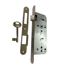 Kale Oval 151 R 40 mm Nikel Oda Kapı Kilidi