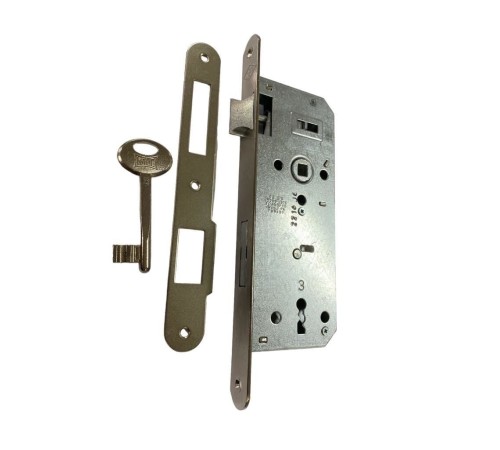 Kale Oval 151 R 40 mm Nikel Oda Kapı Kilidi Kale Oval 151 R 40 mm Nikel Oda Kapı Kilidi