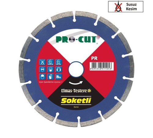 Procut A 115 mm Soketli Elmas Testere Procut A 115 mm Soketli Elmas Testere