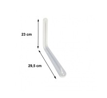 Raf Altı 10x12 mm Beyaz